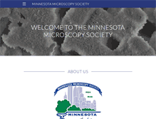 Tablet Screenshot of mnmicroscopy.org